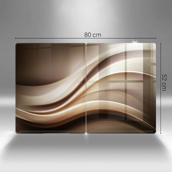 Copertura piano cottura Linee delicate di astrazione