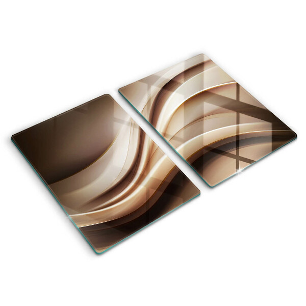 Copertura piano cottura Linee delicate di astrazione