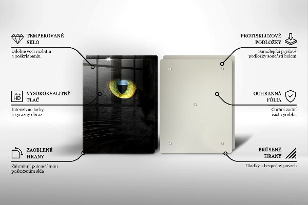 Copertura piano cottura Occhi di gatto animale