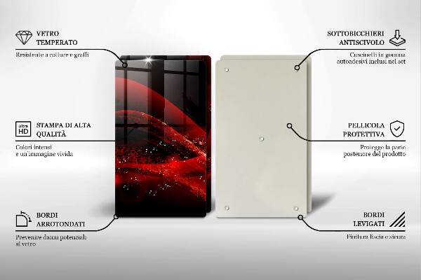 Copertura piano cottura Astrazione moderna