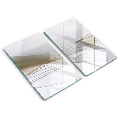 Copertura piano cottura Disegno di linee astratte