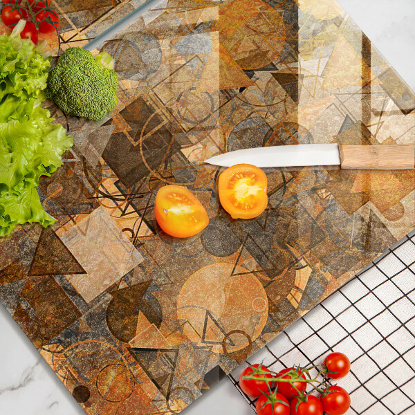 Copertura piano cottura Modello senza giunture di figure geometriche