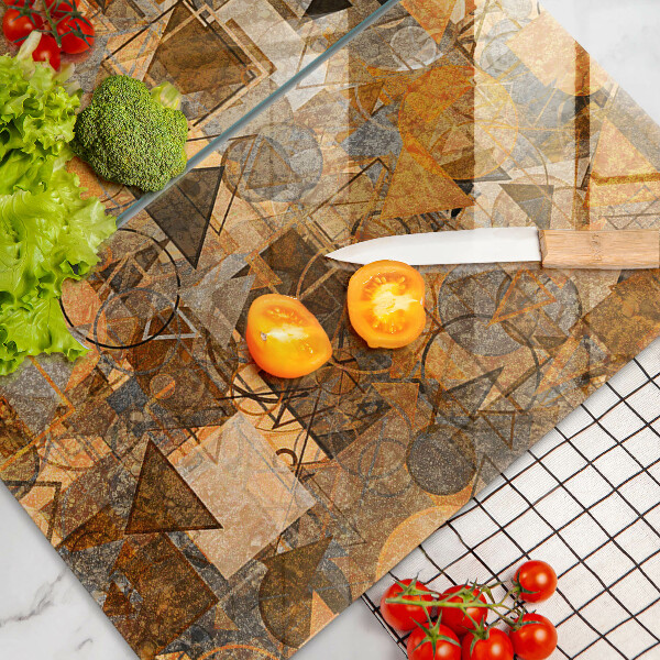 Copertura piano cottura Modello senza giunture di figure geometriche