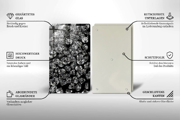 Copertura piano cottura Diamanti diamanti