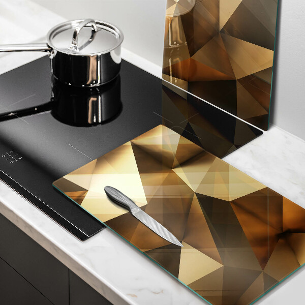 Copri piano cottura in vetro Sfondo di astrazione della struttura
