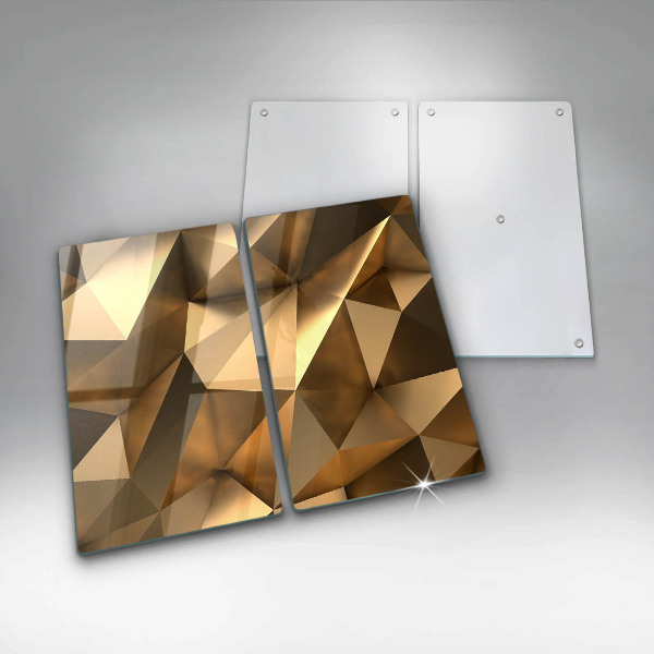 Copri piano cottura in vetro Sfondo di astrazione della struttura