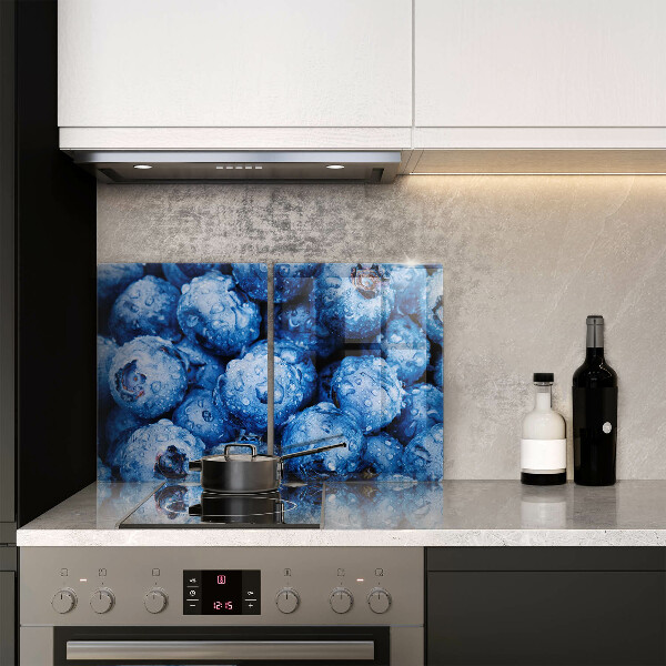Copri piano cottura in vetro Mirtilli succosi