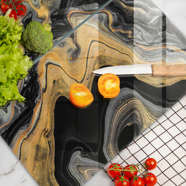 Copri piano cottura in vetro Struttura astratta