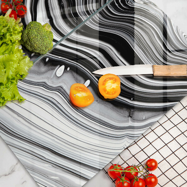 Copri piano cottura in vetro Astrazione dell'inchiostro