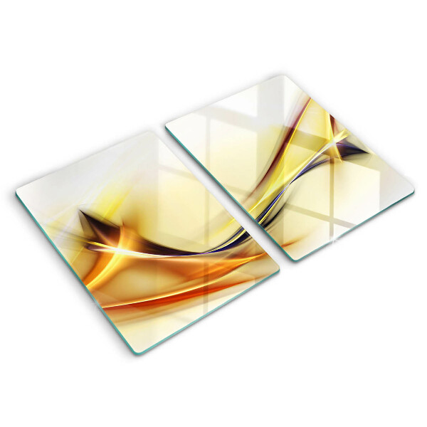 Copertura piano cottura Linee astratte di luce