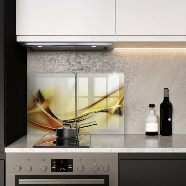 Copertura piano cottura Linee astratte di luce