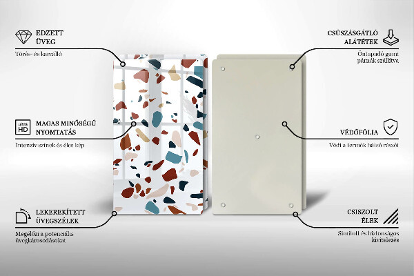 Copri piano cottura Pietra decorativa