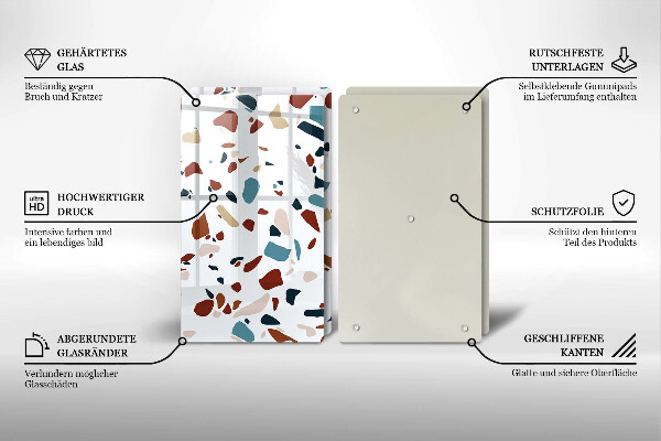 Copri piano cottura Pietra decorativa