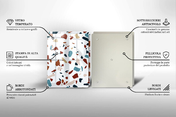 Copri piano cottura Pietra decorativa