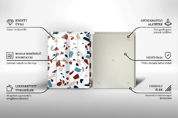 Copri piano cottura Pietra decorativa