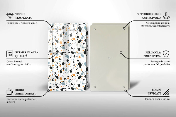 Copri piano cottura Gres decorativo