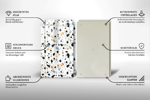 Copri piano cottura Gres decorativo