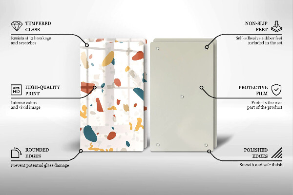 Copri piano cottura Gres decorativo