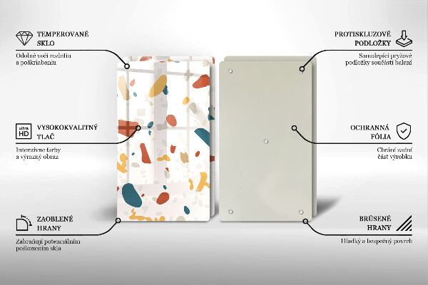 Copri piano cottura Gres decorativo