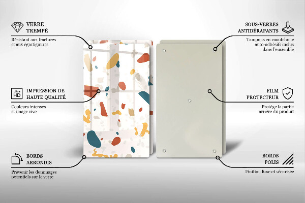 Copri piano cottura Gres decorativo