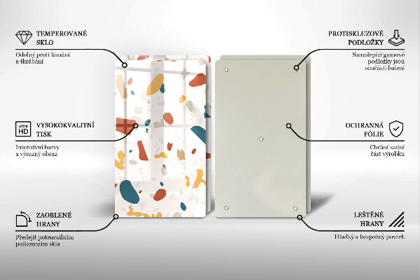 Copri piano cottura Gres decorativo