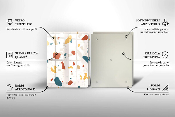 Copri piano cottura Gres decorativo