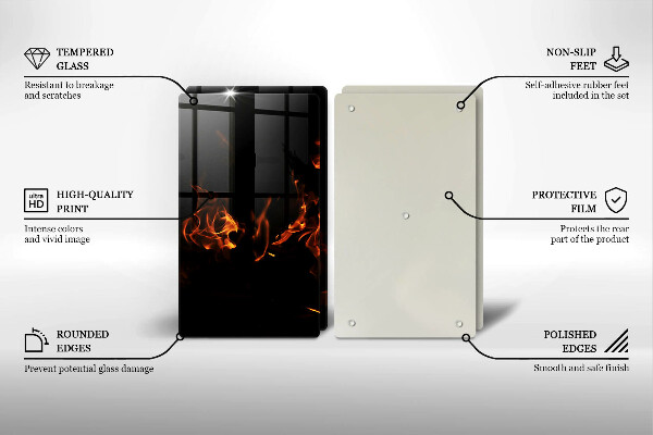 Copri piano cottura Accendi una fiamma viva