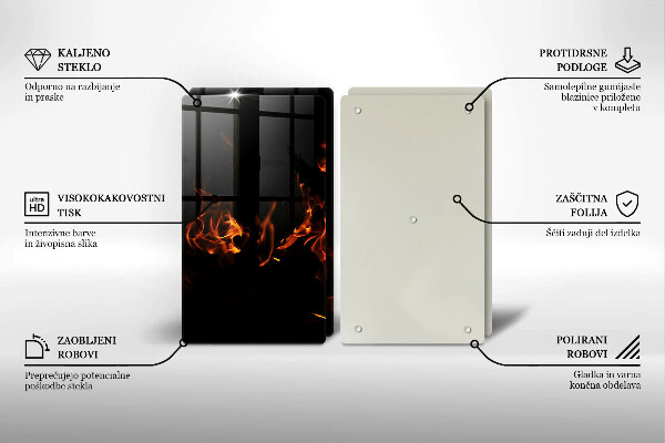 Copri piano cottura Accendi una fiamma viva