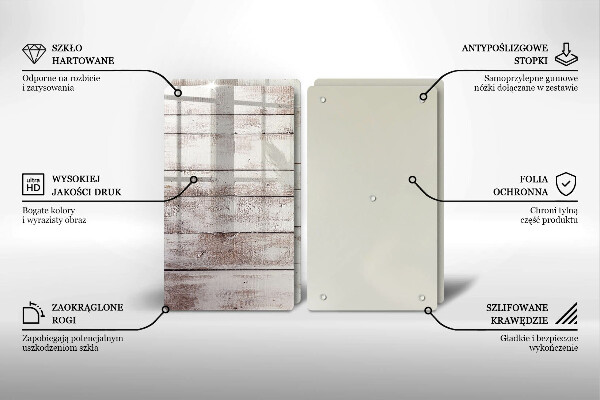 Copertura piano cottura Vecchie tavole di legno