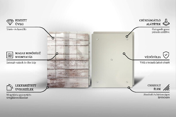 Copertura piano cottura Vecchie tavole di legno
