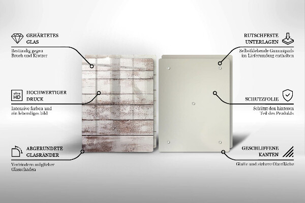 Copertura piano cottura Vecchie tavole di legno