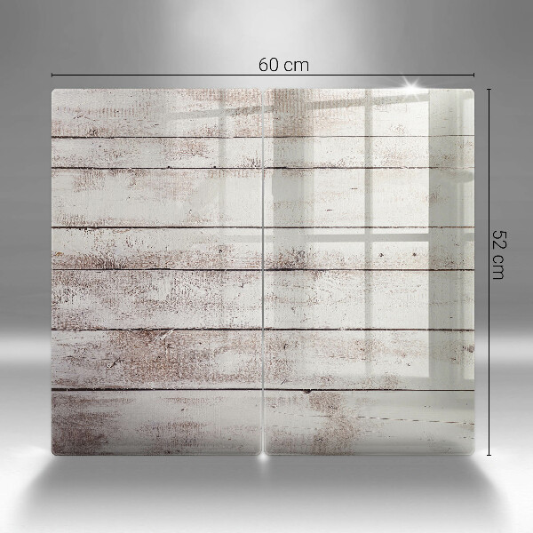 Copertura piano cottura Vecchie tavole di legno