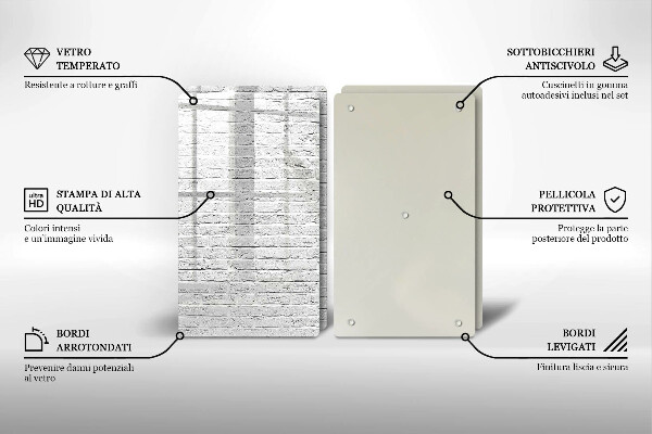 Copertura piano cottura Muro di mattoni