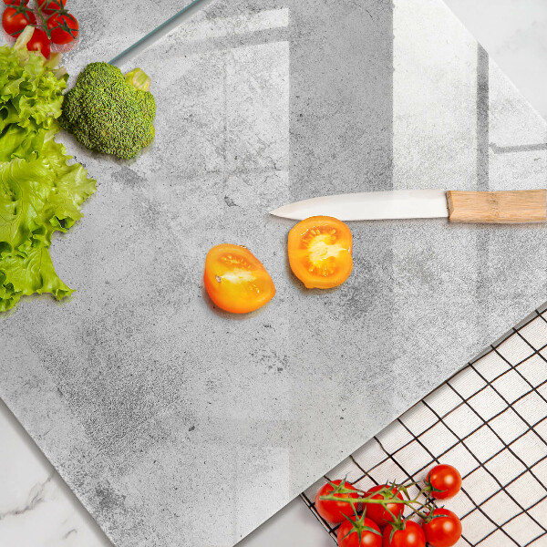 Copri piano cottura in vetro Struttura concreta