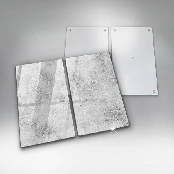 Copri piano cottura in vetro Struttura concreta