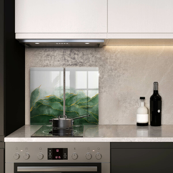 Copri piano cottura in vetro Natura astratta