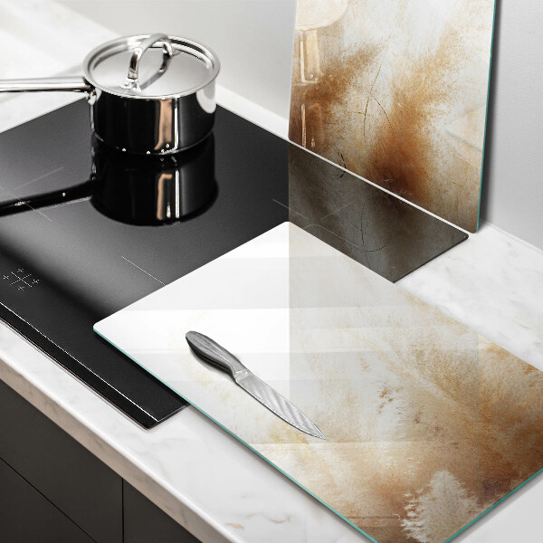 Copri piano cottura in vetro Erba della pampa