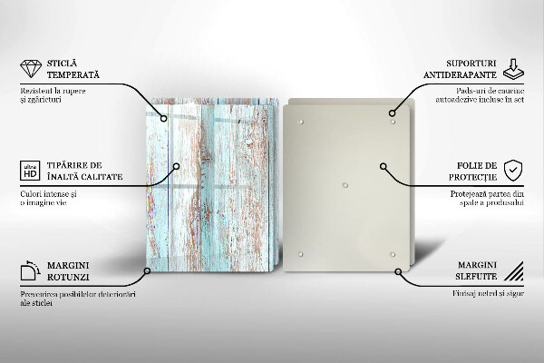 Copri piano cottura in vetro Vecchie tavole d'epoca