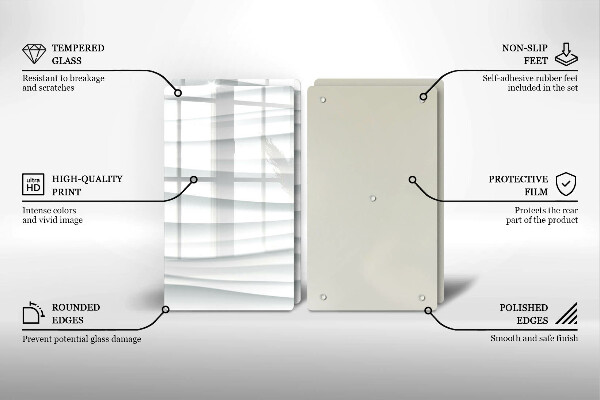 Copri piano cottura in vetro Struttura moderna