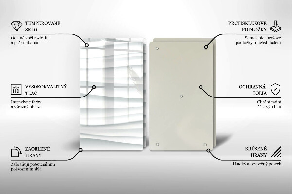 Copri piano cottura in vetro Struttura moderna