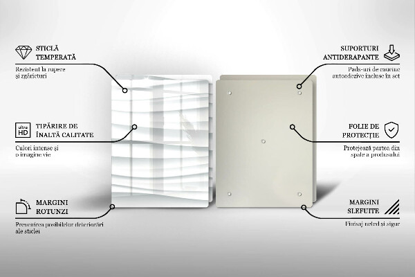 Copri piano cottura in vetro Struttura moderna
