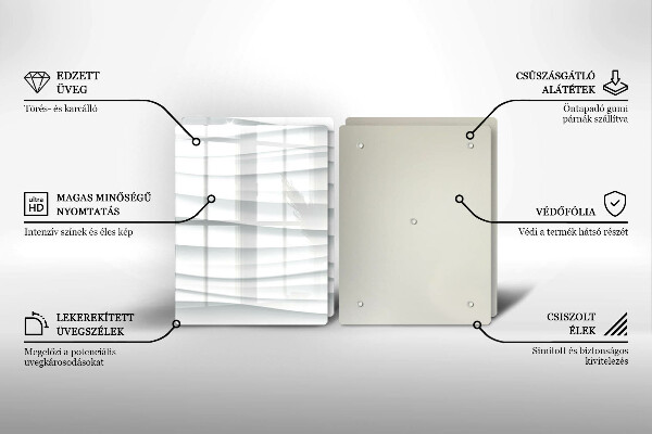 Copri piano cottura in vetro Struttura moderna