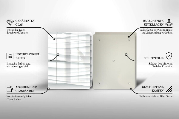 Copri piano cottura in vetro Struttura moderna