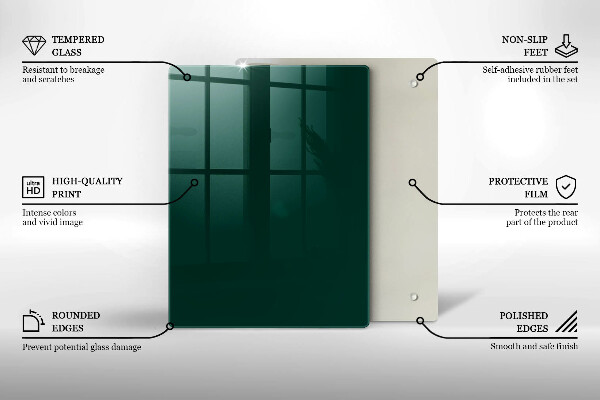 Copri piano cottura Colore verde