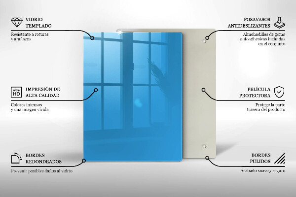 Copri piano cottura Colore blu