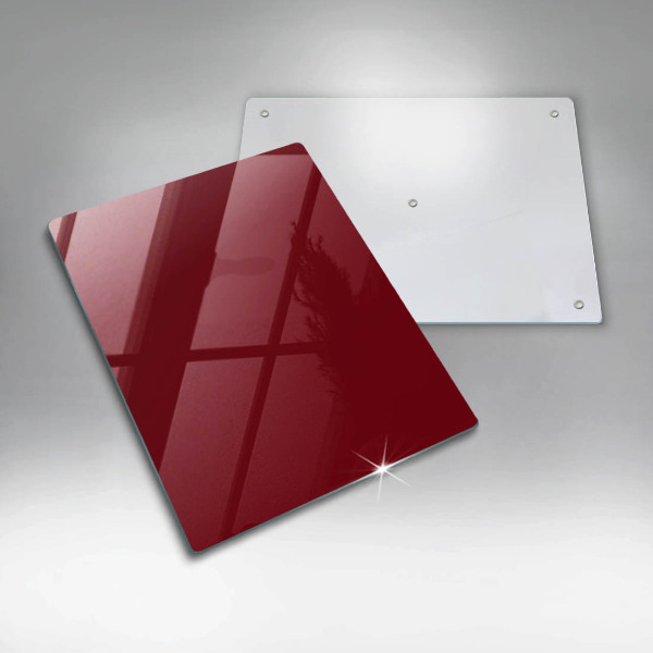 Copri piano cottura colore bordeaux