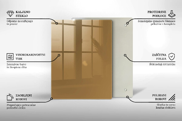 Copri piano cottura Colore beige