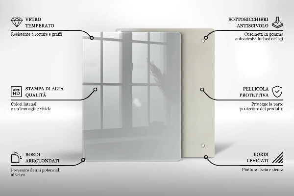 Copri piano cottura Colore grigio