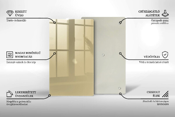 Copri piano cottura Colore beige