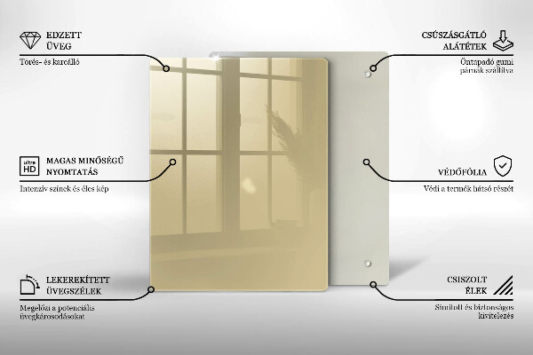 Copri piano cottura Colore beige